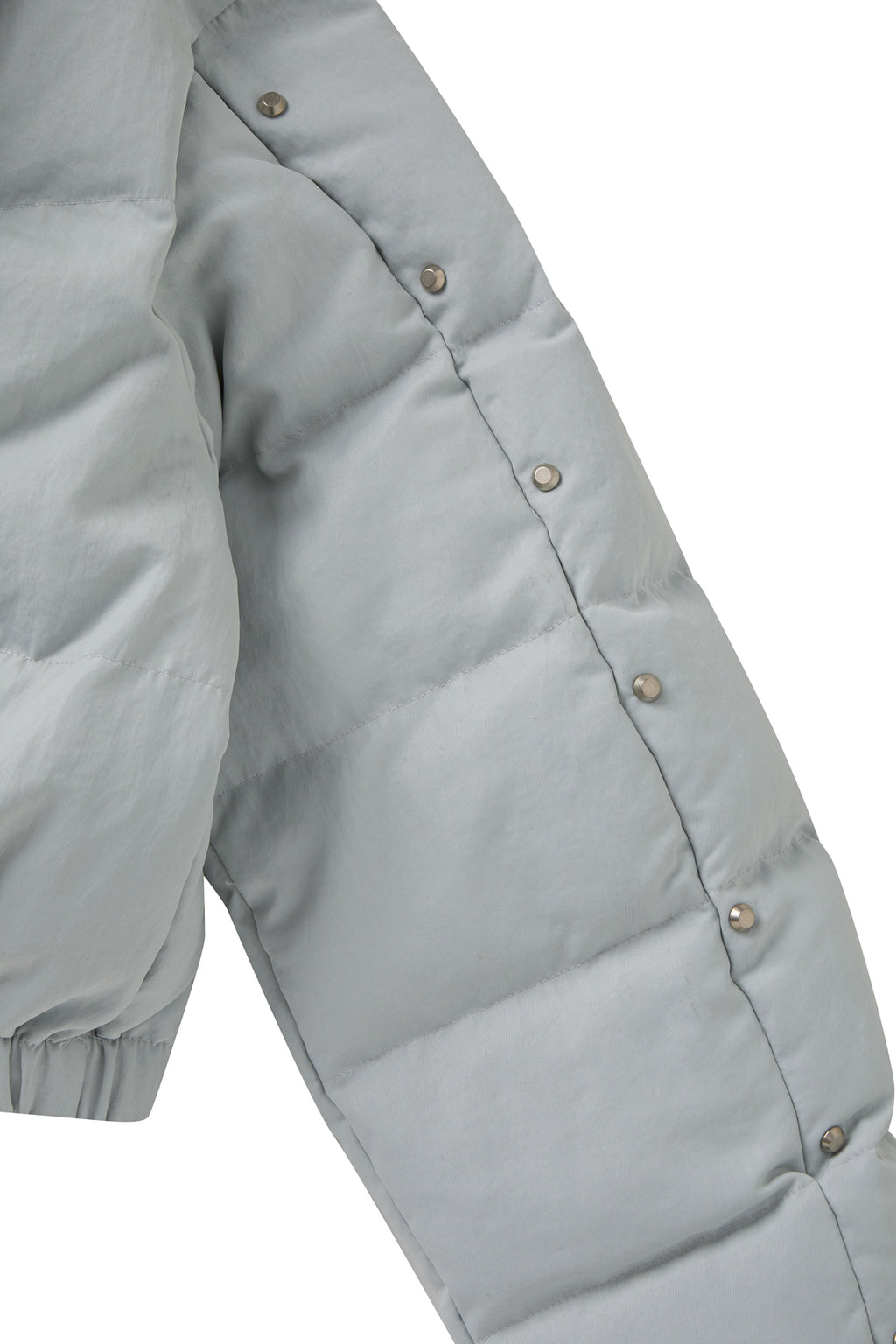Deinet - Stud Wellon Hood Padded Jumper (Silver) product image 4 | TRAB K-Fashion Australia