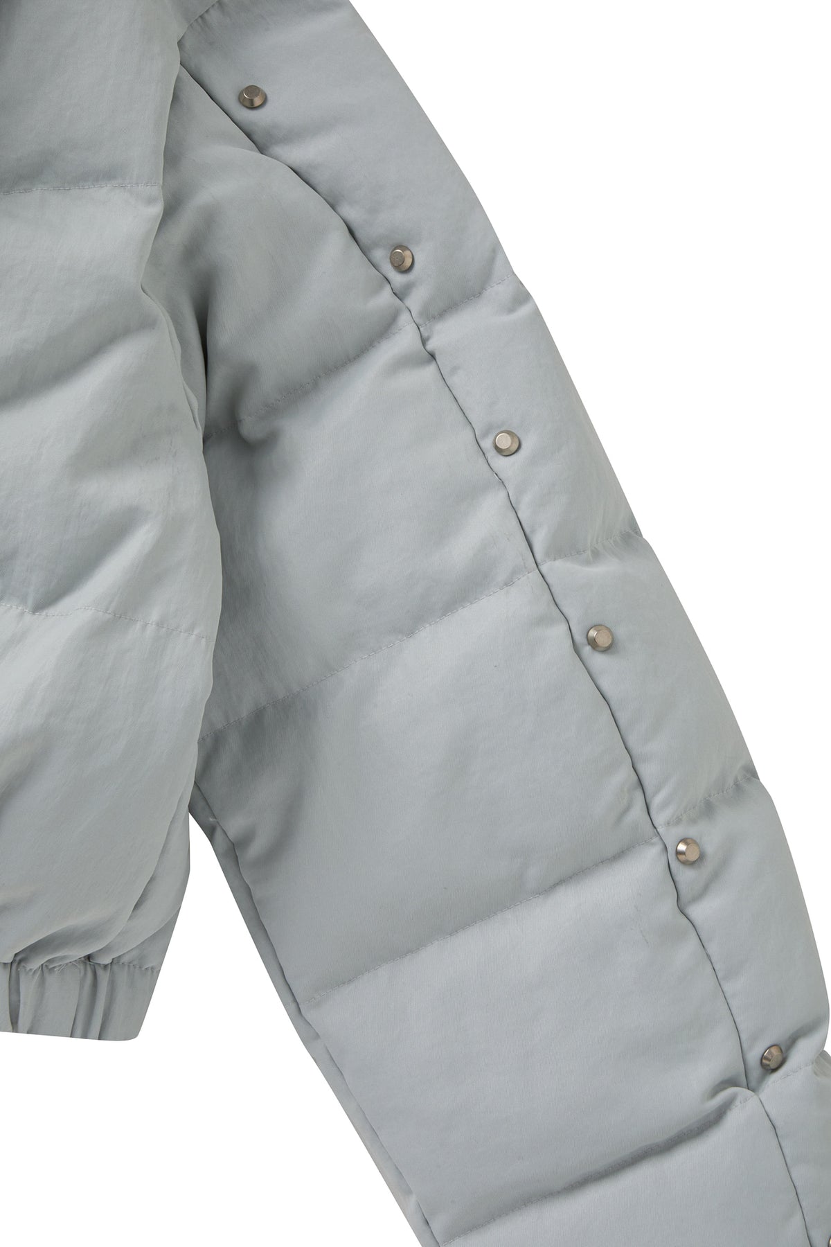 Deinet - Stud Wellon Hood Padded Jumper (Silver) product image 4 | TRAB K-Fashion Australia