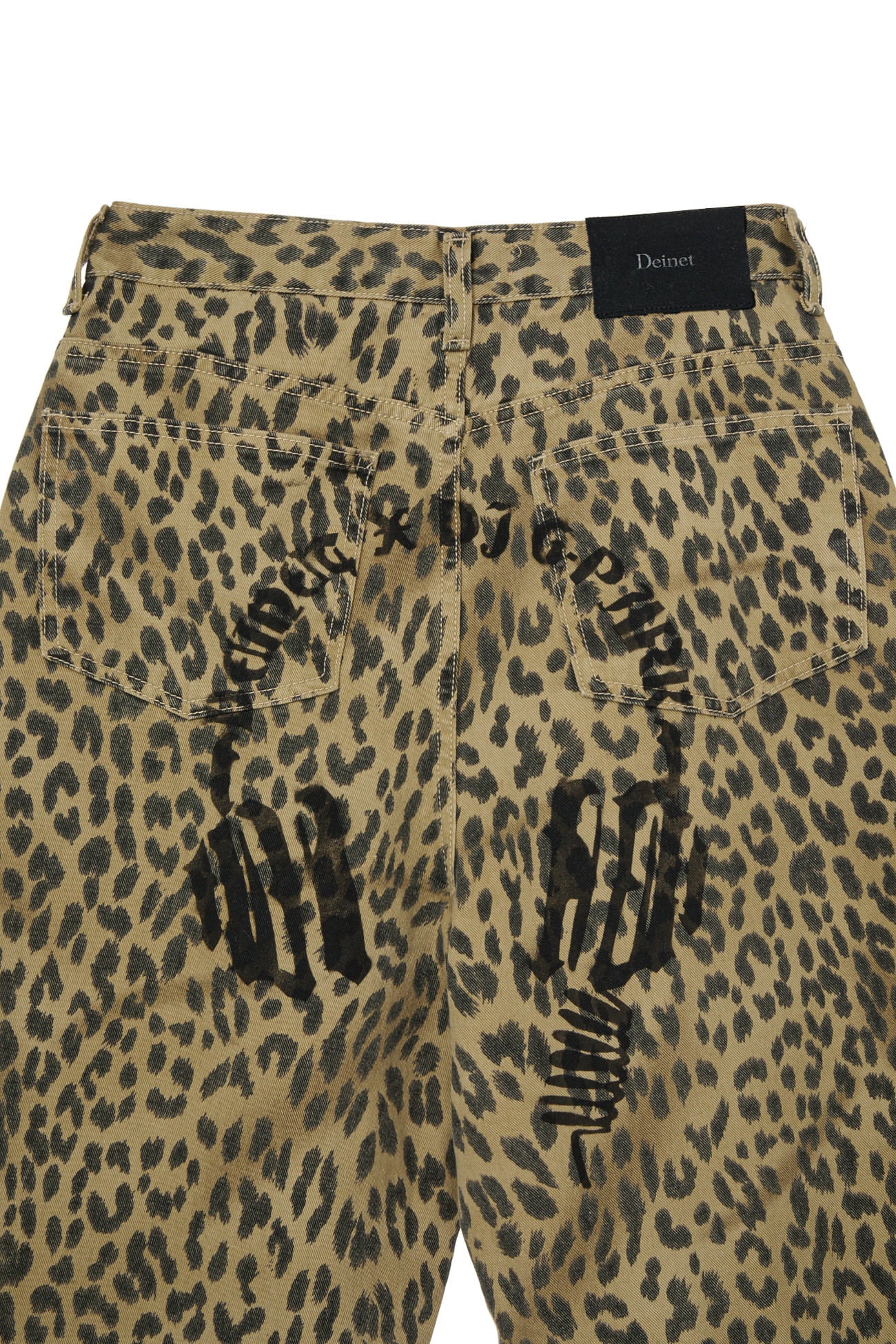 Deinet - Dj Park Leopard Pants (Brown) product image 7 | TRAB K-Fashion Australia