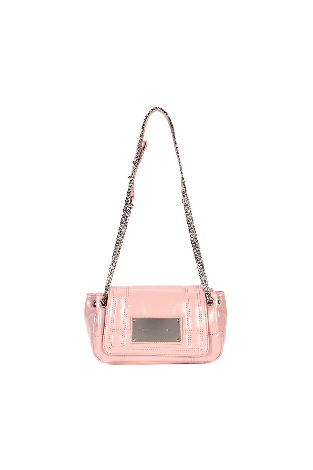 Matin Kim - Glossy Quilting Small Chain Bag (Pink) product image 1 | TRAB K-Fashion Australia