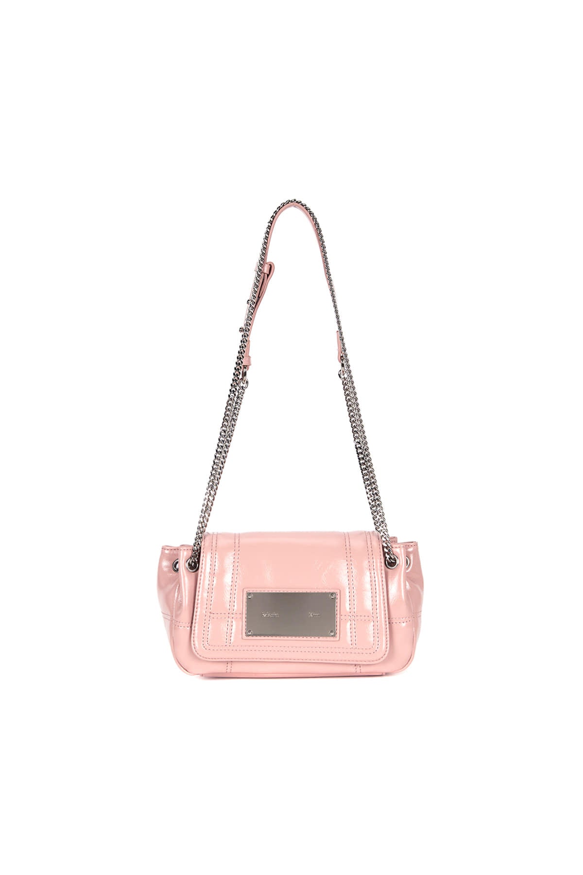 Matin Kim - Glossy Quilting Small Chain Bag (Pink) product image 1 | TRAB K-Fashion Australia