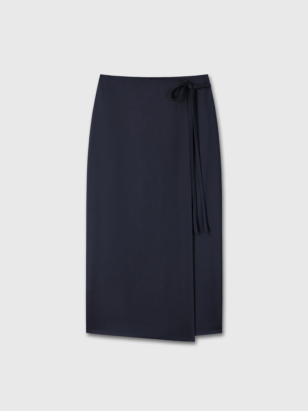 Tonywack - Wool Wrap Midi-Skirt (Dark Navy) product image 8 | TRAB K-Fashion Australia
