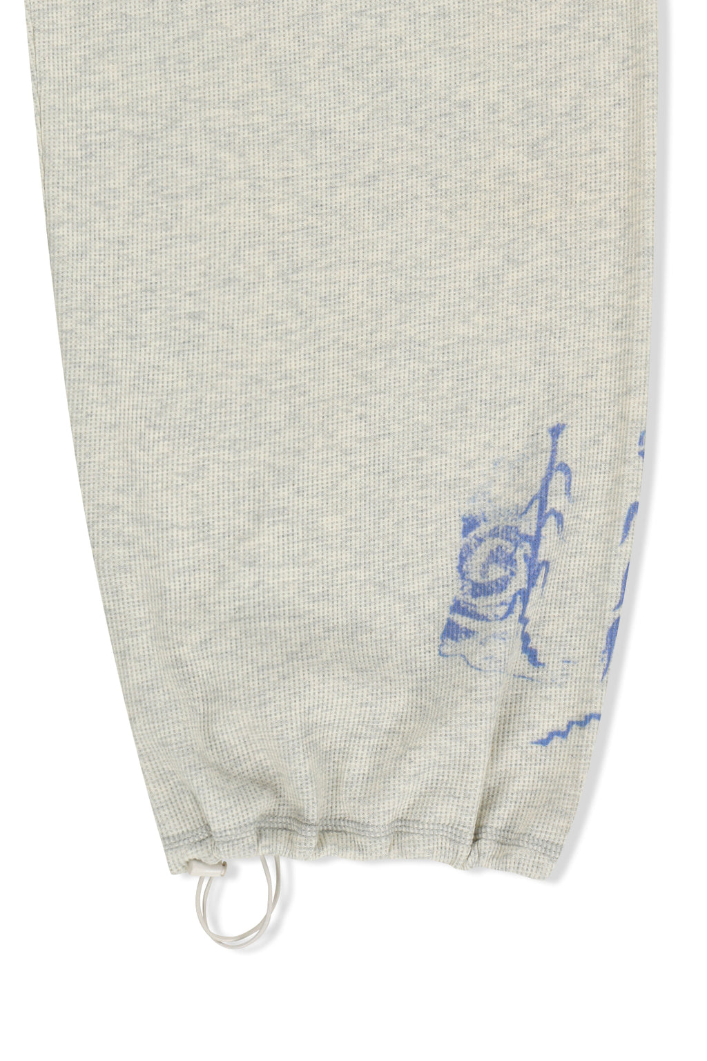 Matin Kim - Sketch Graffiti Waffle Pants (Light Beige) product image 5 | TRAB K-Fashion Australia