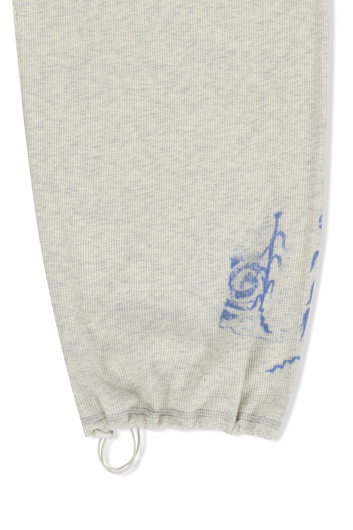 Matin Kim - Sketch Graffiti Waffle Pants (Light Beige) product image 5 | TRAB K-Fashion Australia