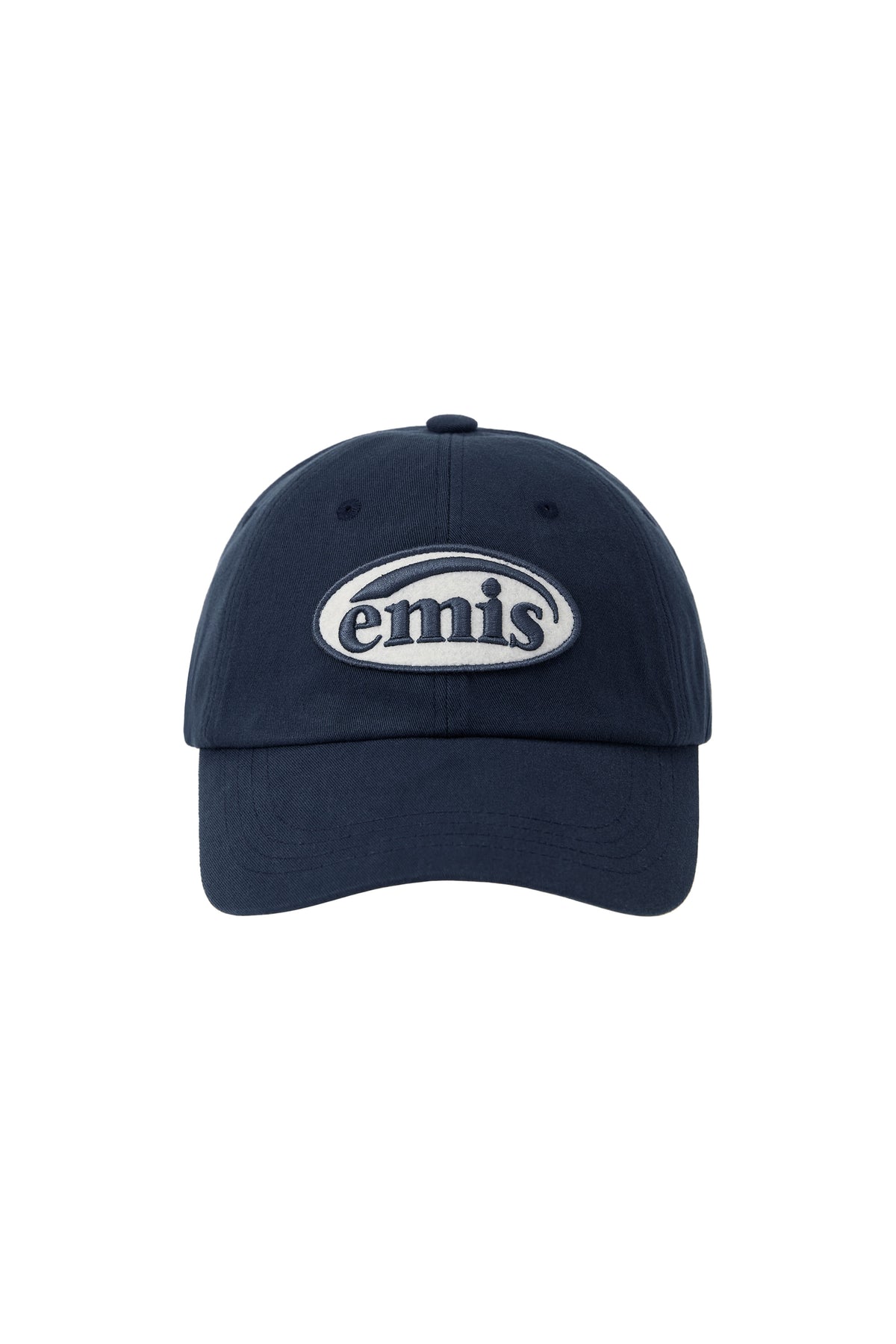 Emis - Tone On Tone Wappen Ball Cap (Navy) product image 1 | TRAB K-Fashion Australia