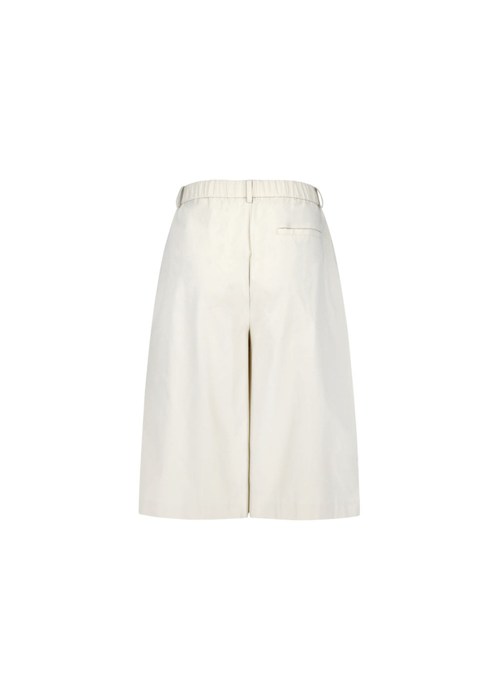 Amomento - Wide Bermuda Pants (Ivory) product image 3 | TRAB K-Fashion Australia