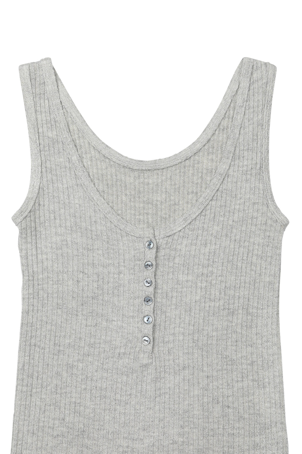 Deinet - Button Point Sleeveless (Melange Grey) product image 8 | TRAB K-Fashion Australia
