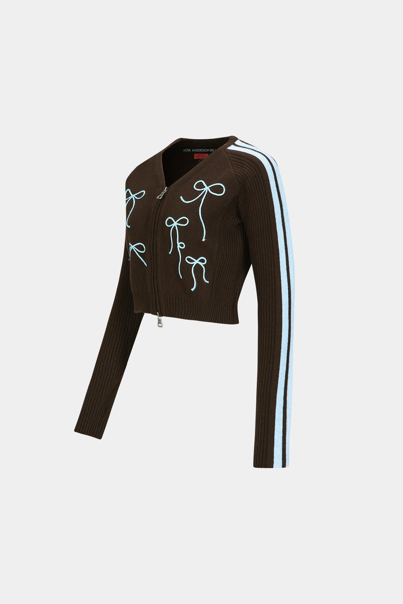 Andersson Bell - Ribbon Embroidery Knit Cardigan (Blue) product image 7 | TRAB K-Fashion Australia