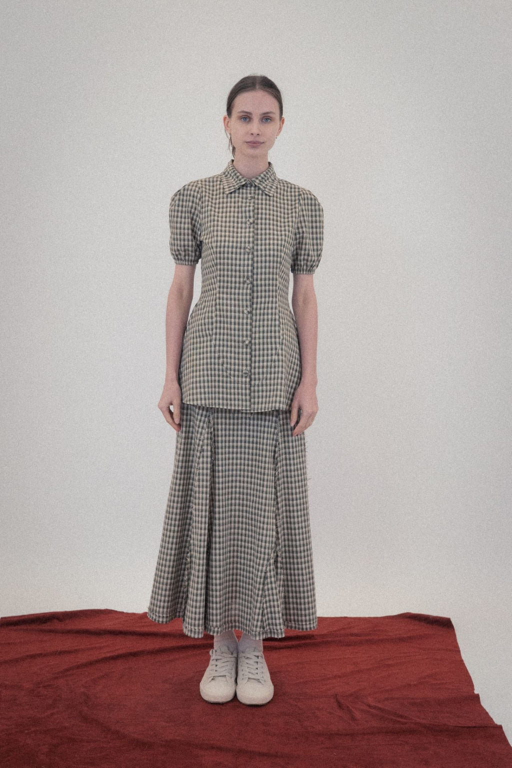 Ioedle - Fractal Waterfall Skirt (Green) product image 7 | TRAB K-Fashion Australia