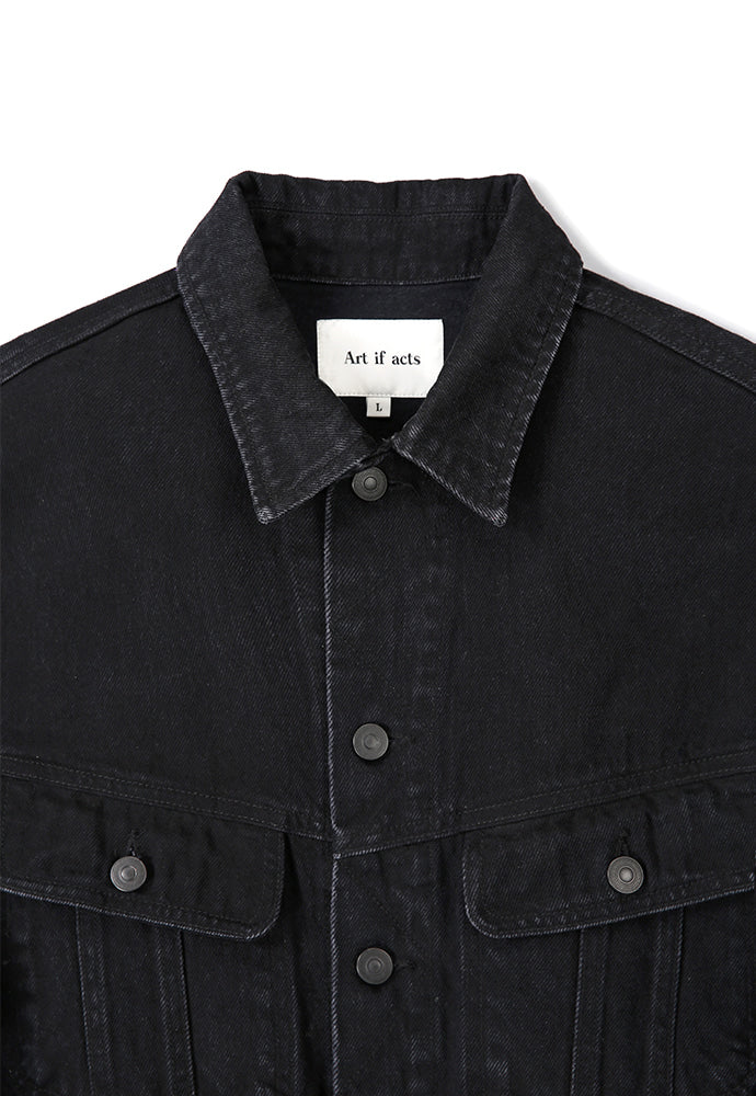 Art if acts - Denim Trucker (Used Black) product image 10 | TRAB K-Fashion Australia