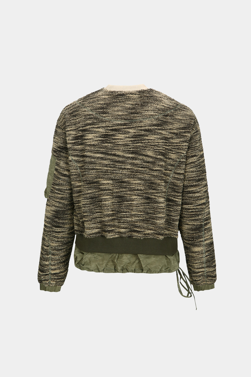 Andersson Bell - Layered Fleece Sweater (Khaki) product image 8 | TRAB K-Fashion Australia