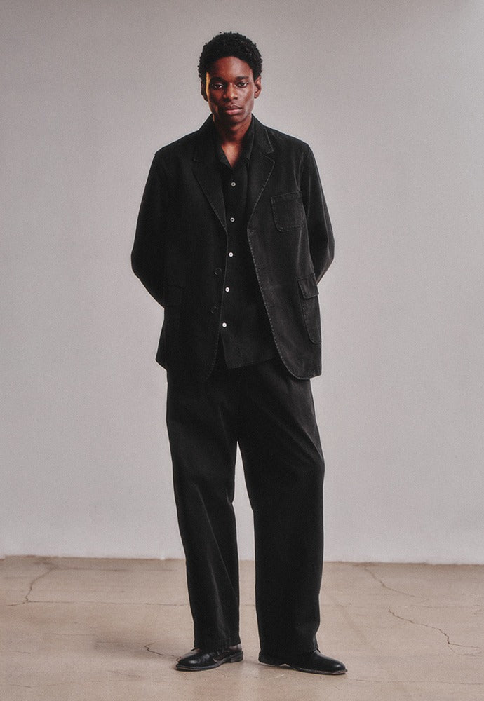 Art if acts - Washed 3 Button Blazer (Faded Black) product image 1 | TRAB K-Fashion Australia