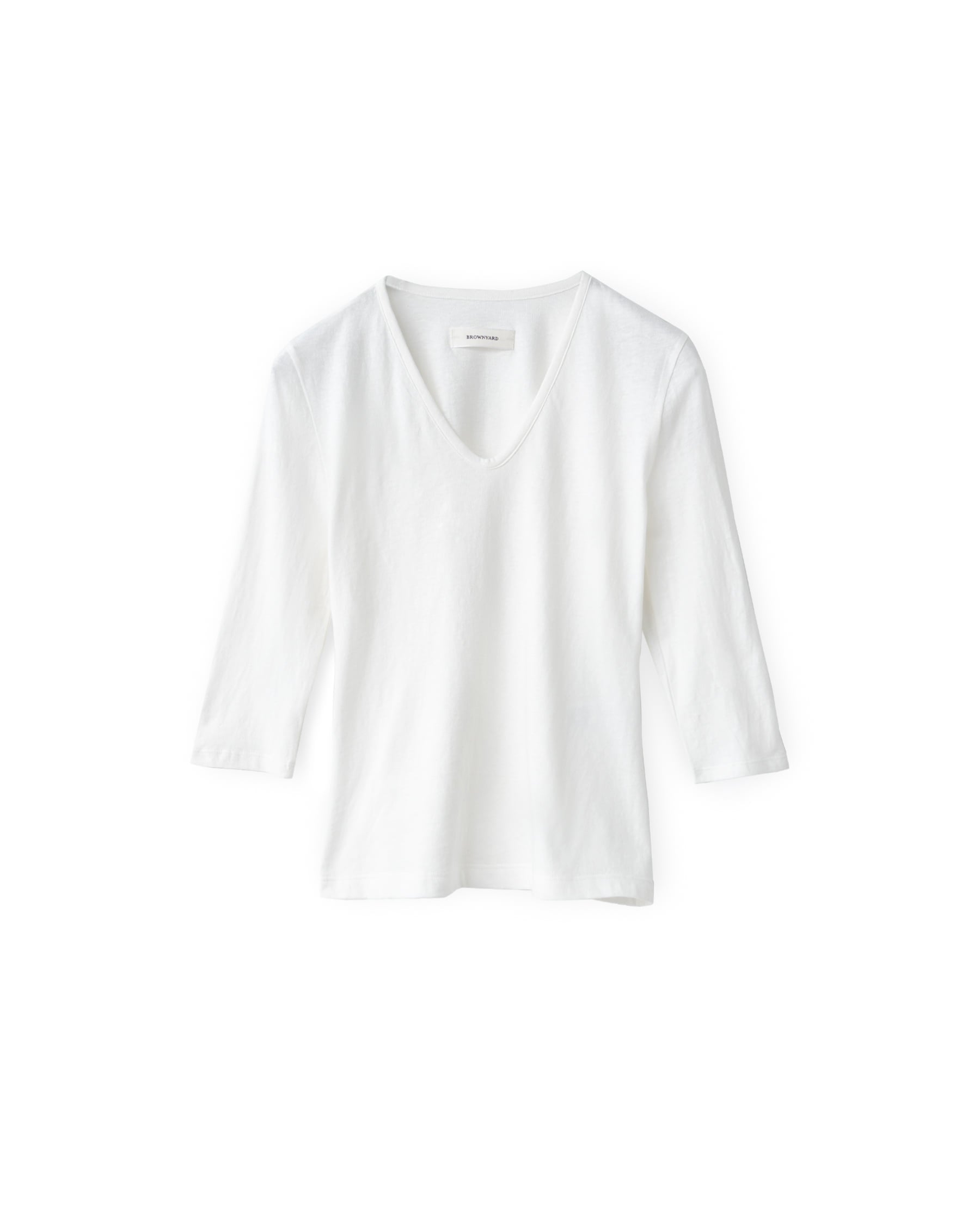 Brownyard - V Neck 3/4 Sleeve (Ivory) product image 3 | TRAB K-Fashion Australia