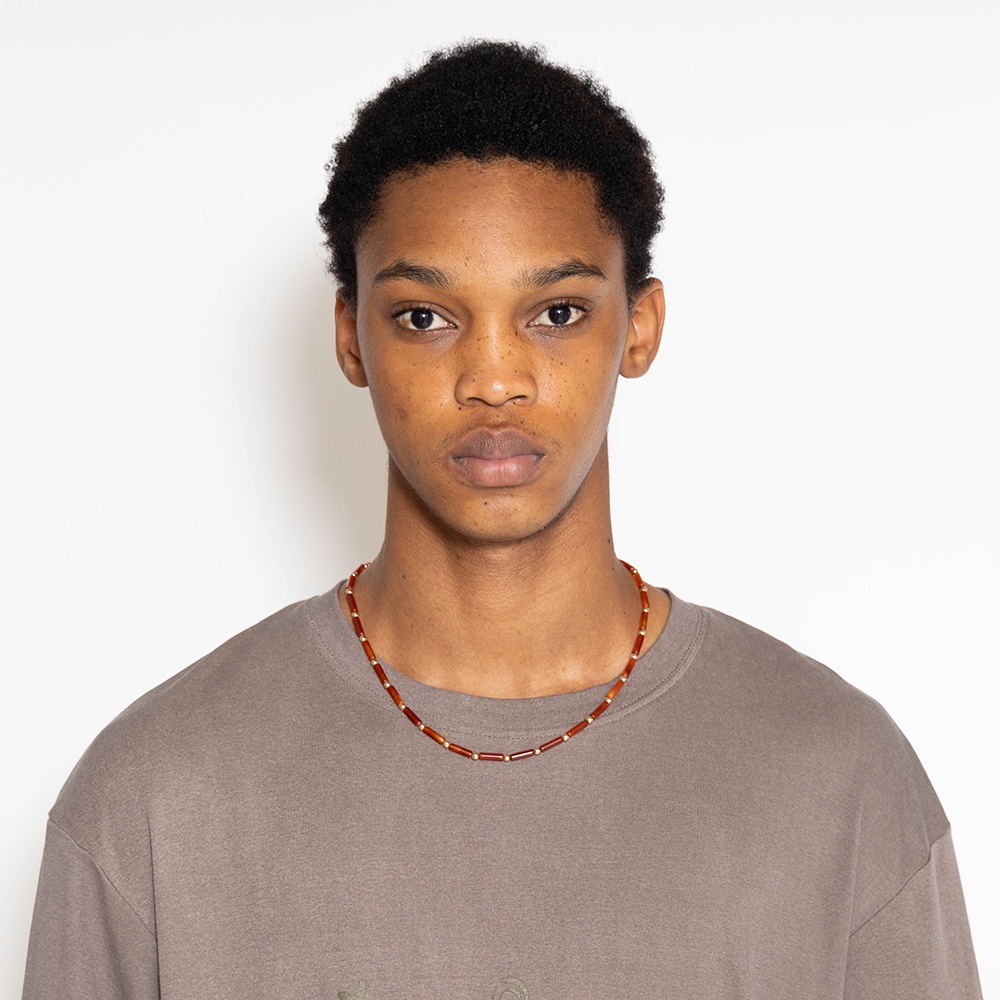Towtow Archive - Garten Necklace (Brown) product image 3 | TRAB K-Fashion Australia