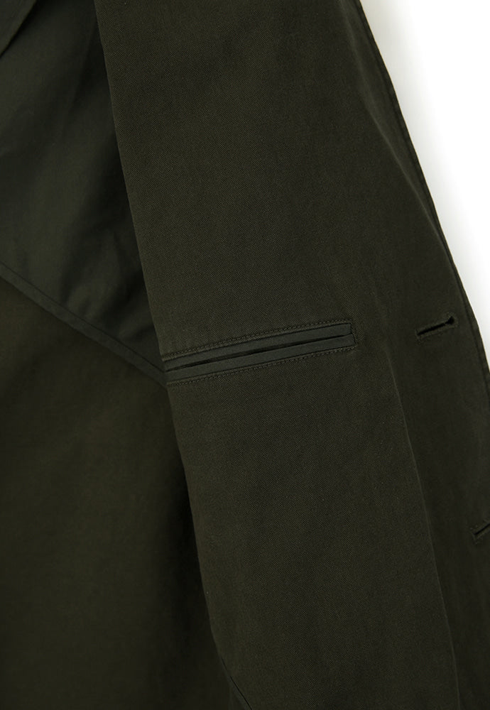 Art if acts - Washed 3 Button Blazer (Olive) product image 11 | TRAB K-Fashion Australia