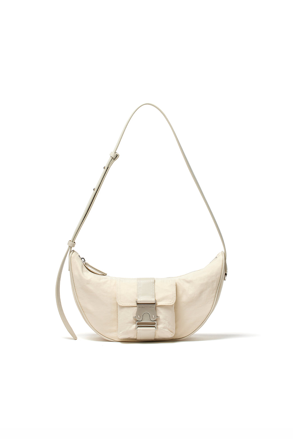 Matin Kim - Buckle Hobo Bag (Ivory) product image 1 | TRAB K-Fashion Australia