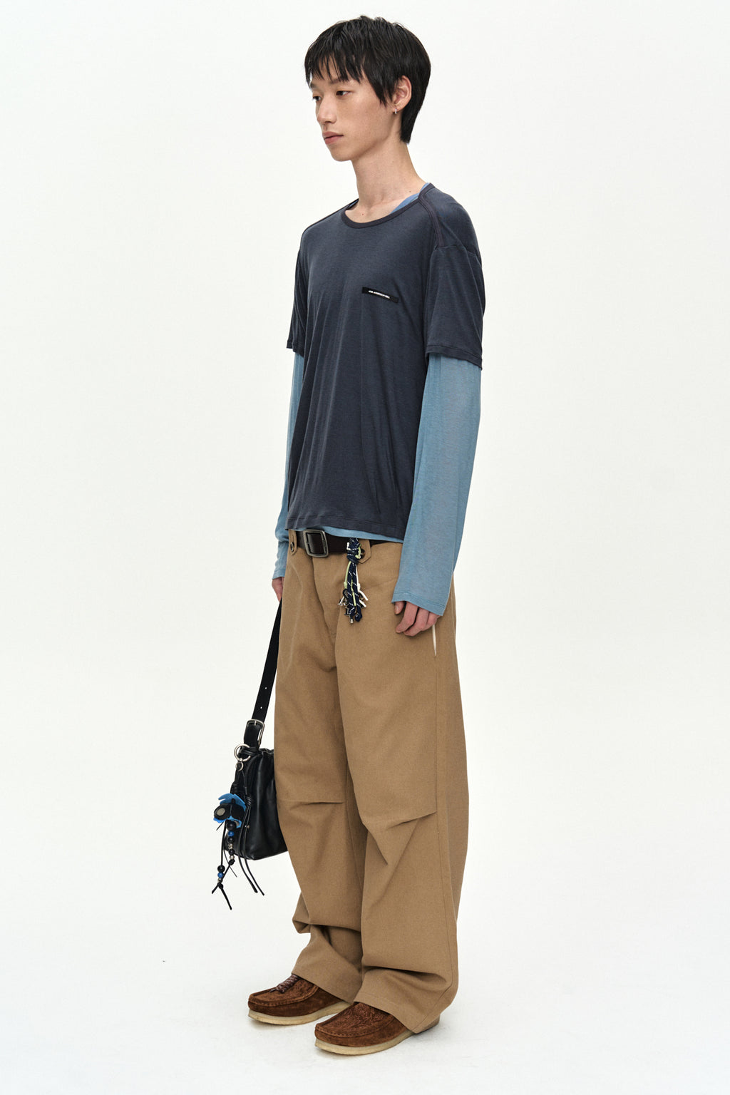 Andersson Bell - Initial Vine Keychain (Navy/Green) product image 8 | TRAB K-Fashion Australia