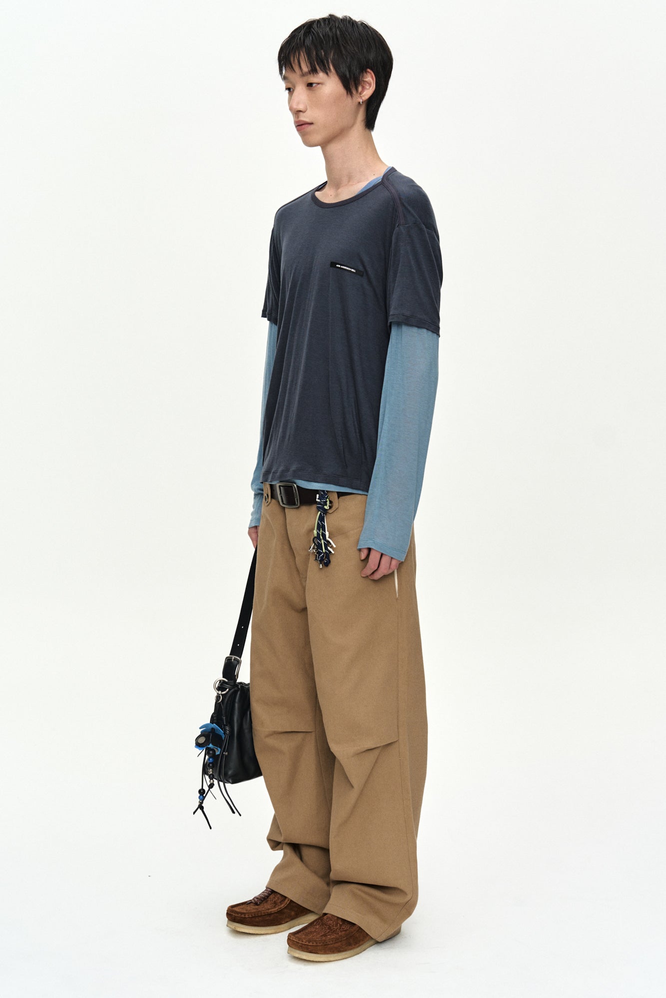 Andersson Bell - Initial Vine Keychain (Navy/Green) product image 8 | TRAB K-Fashion Australia