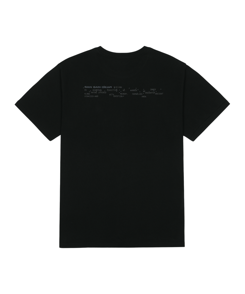 San San Gear - Logo T-Shirt (Black) product image 2 | TRAB K-Fashion Australia