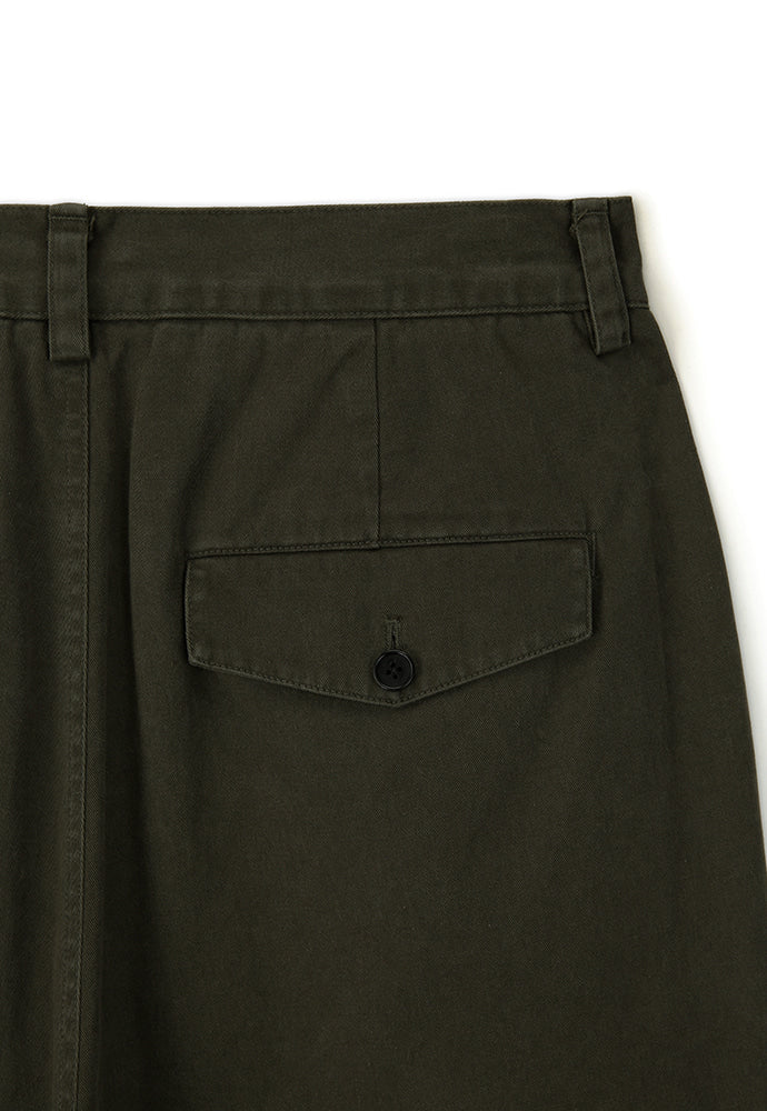Art if acts - One Tuck Chino Pants (Olive) product image 14 | TRAB K-Fashion Australia