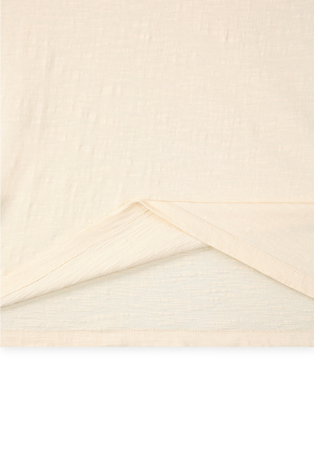 Art if acts - Slub Ringer Tee (Cream/Charcoal) product image 10 | TRAB K-Fashion Australia