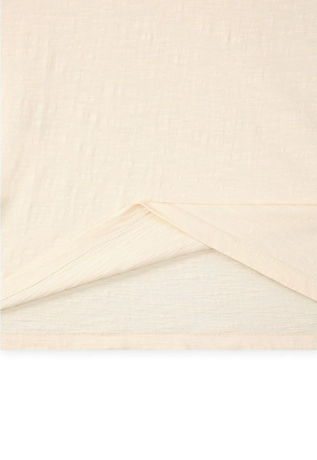 Art if acts - Slub Ringer Tee (Cream/Charcoal) product image 10 | TRAB K-Fashion Australia