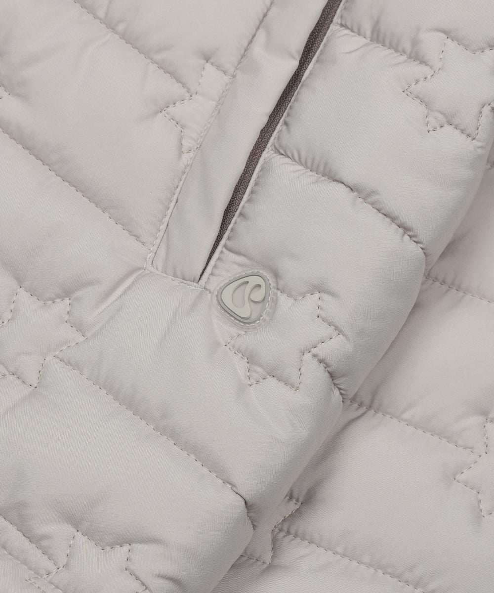 Coyseio - Fluffy Light Padded Jacket (Light Beige) product image 16 | TRAB K-Fashion Australia