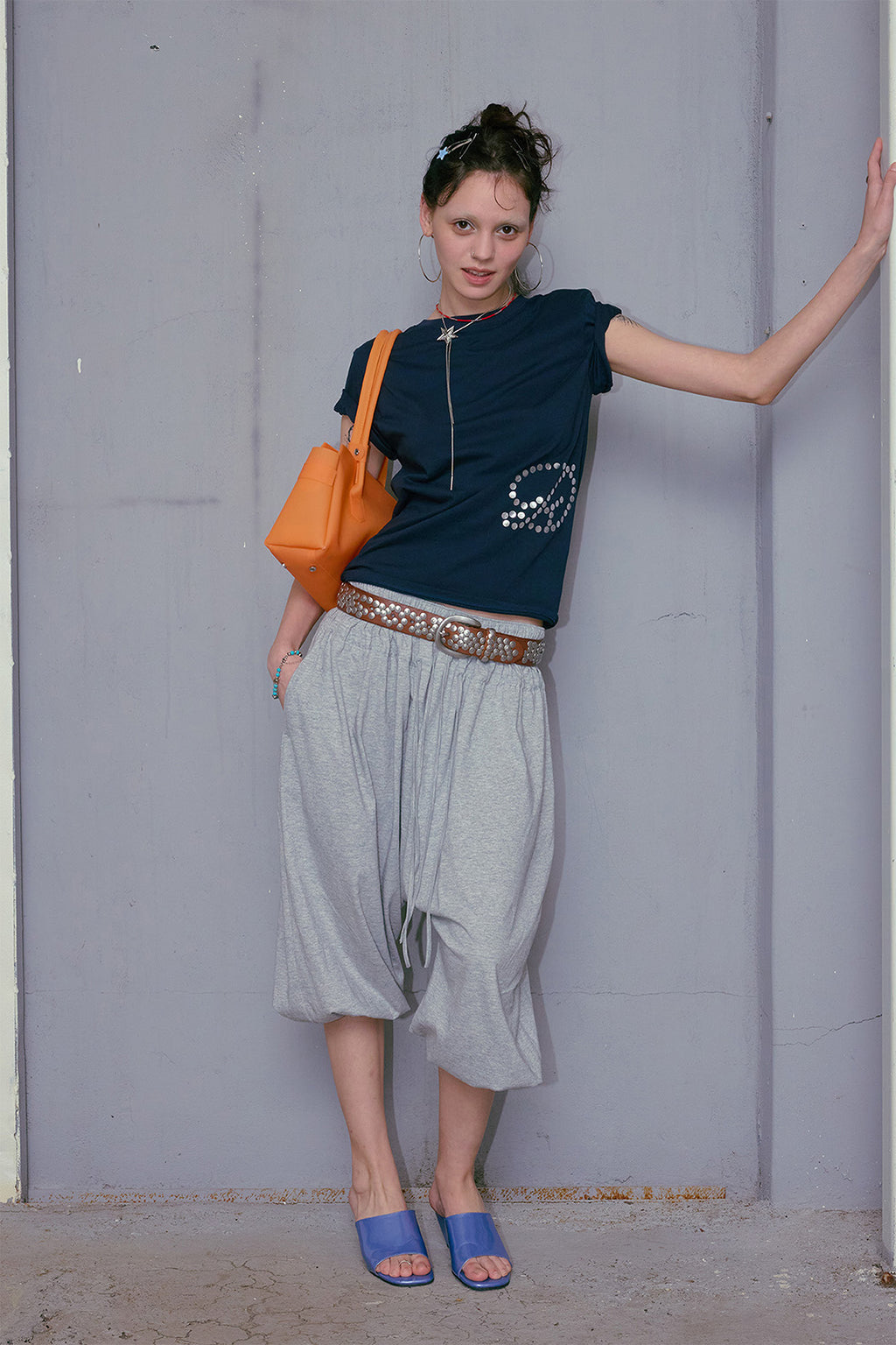 Deinet - Dot D Logo T-Shirt (Navy) product image 5 | TRAB K-Fashion Australia
