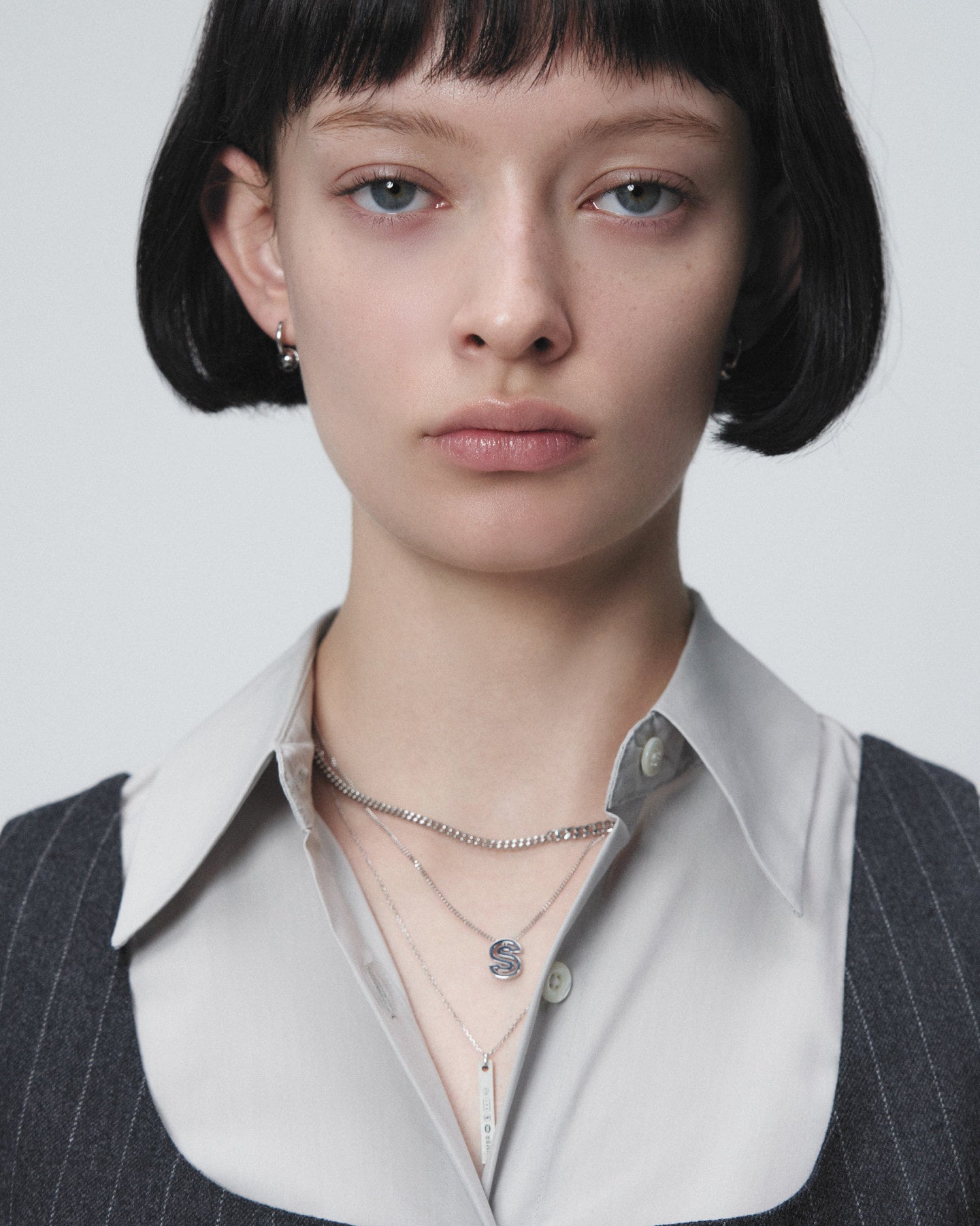 Numbering - Engraved Bar Pendant Necklace #7852 product image 4 | TRAB K-Fashion Australia