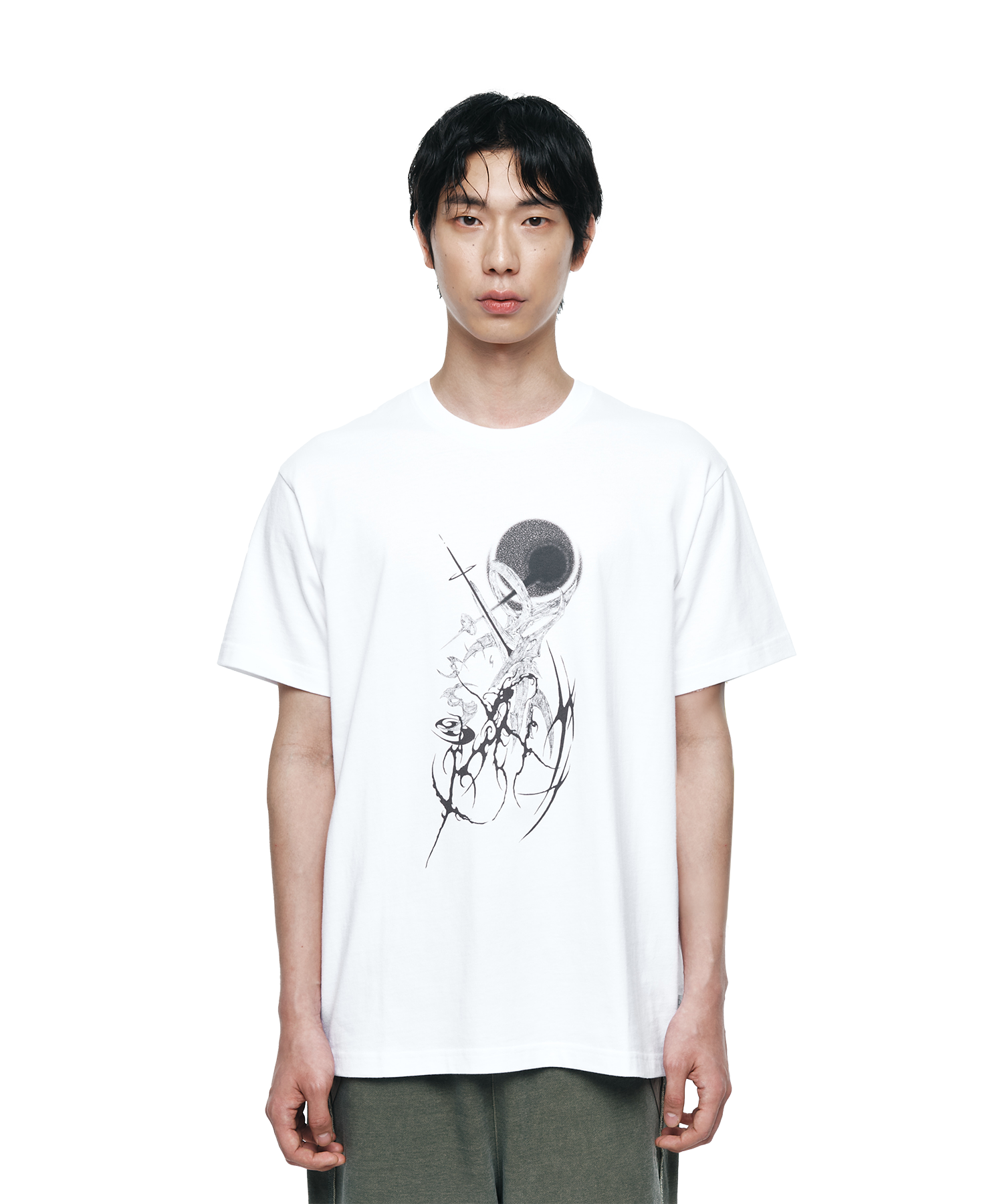 San San Gear - Aphelios T-Shirt (White) product image 5 | TRAB K-Fashion Australia