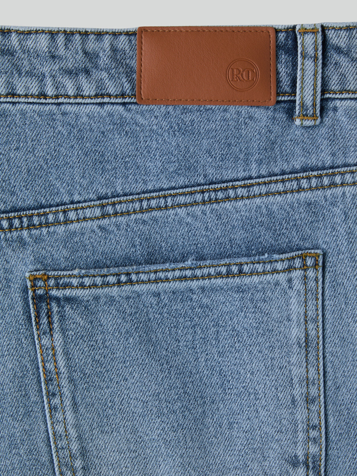 Recto - Signature Straight Fit Denim (Light Blue) product image 7 | TRAB K-Fashion Australia