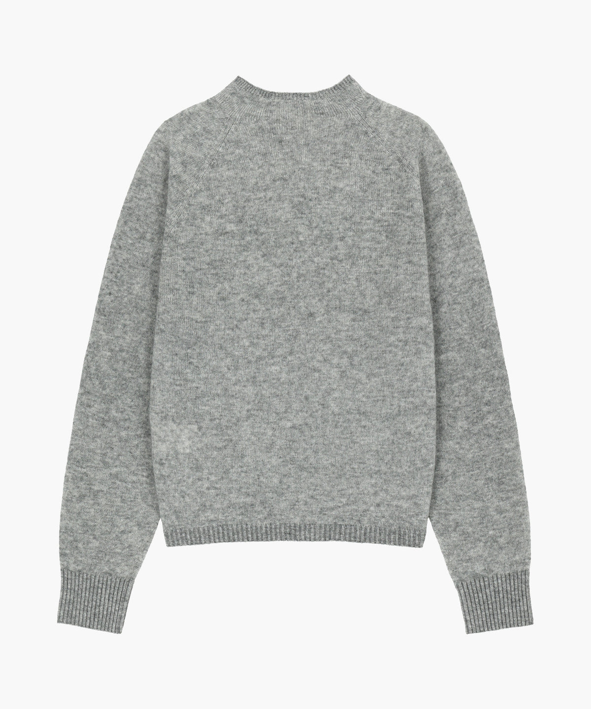 Marithe & Francois Girbaud - Premium Merino Wool Half Neck Knit (Heather Gray) product image 6 | TRAB K-Fashion Australia