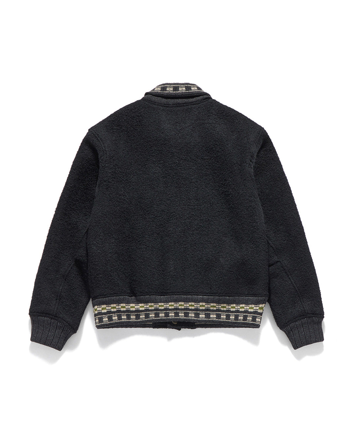 Eastlogue - Teddy Blouson Jumper (Black) product image 6 | TRAB K-Fashion Australia