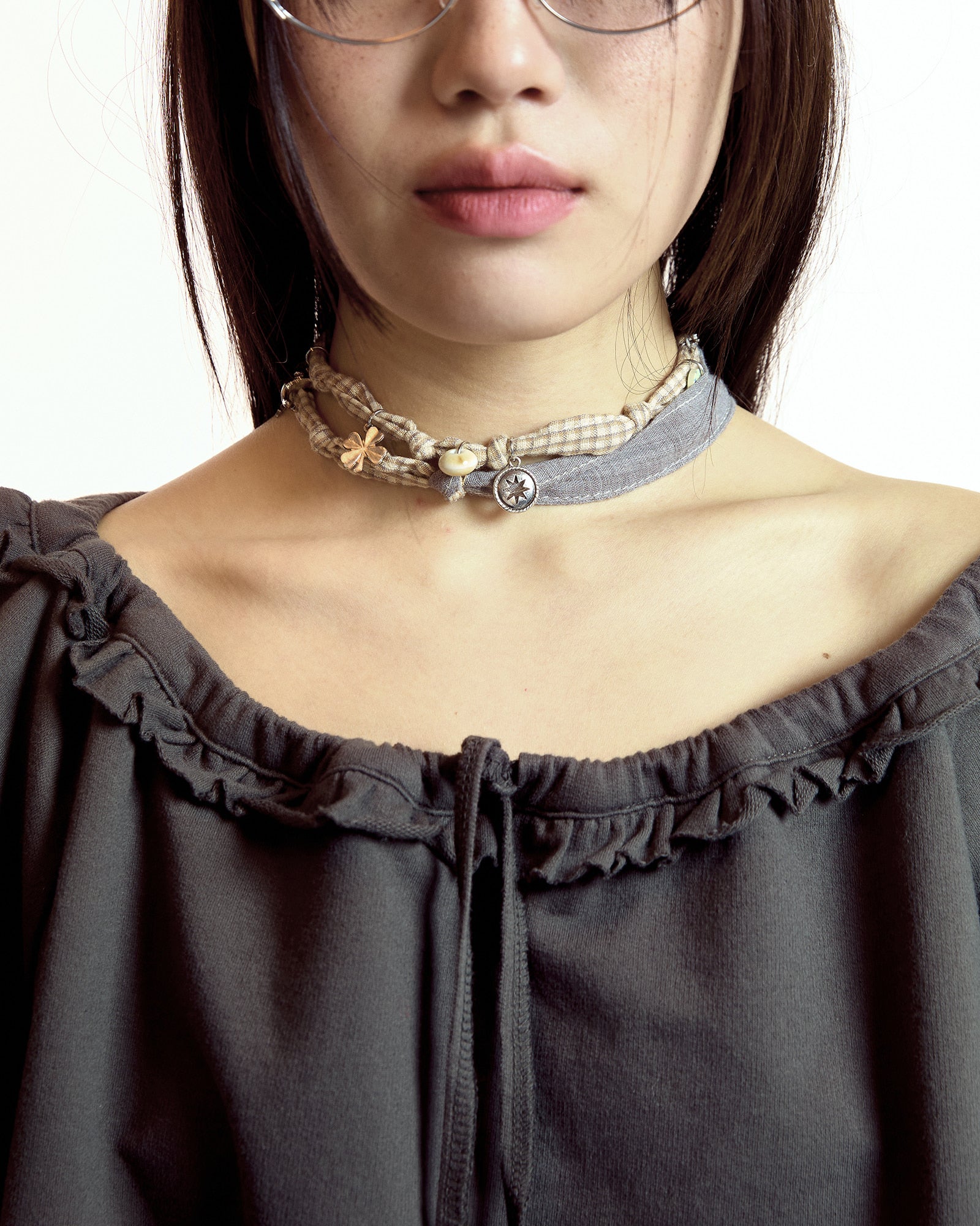 Coyseio - Drawstring Long Sleeve (Charcoal) product image 2 | TRAB K-Fashion Australia