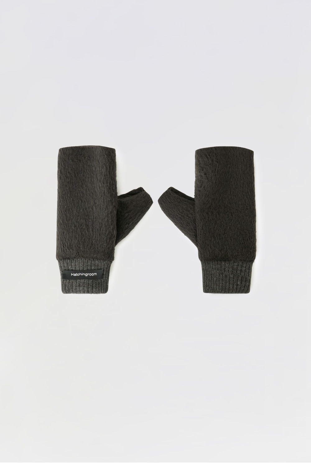 Hatchingroom - Hairy Gloves (Dark Khaki) product image 1 | TRAB K-Fashion Australia