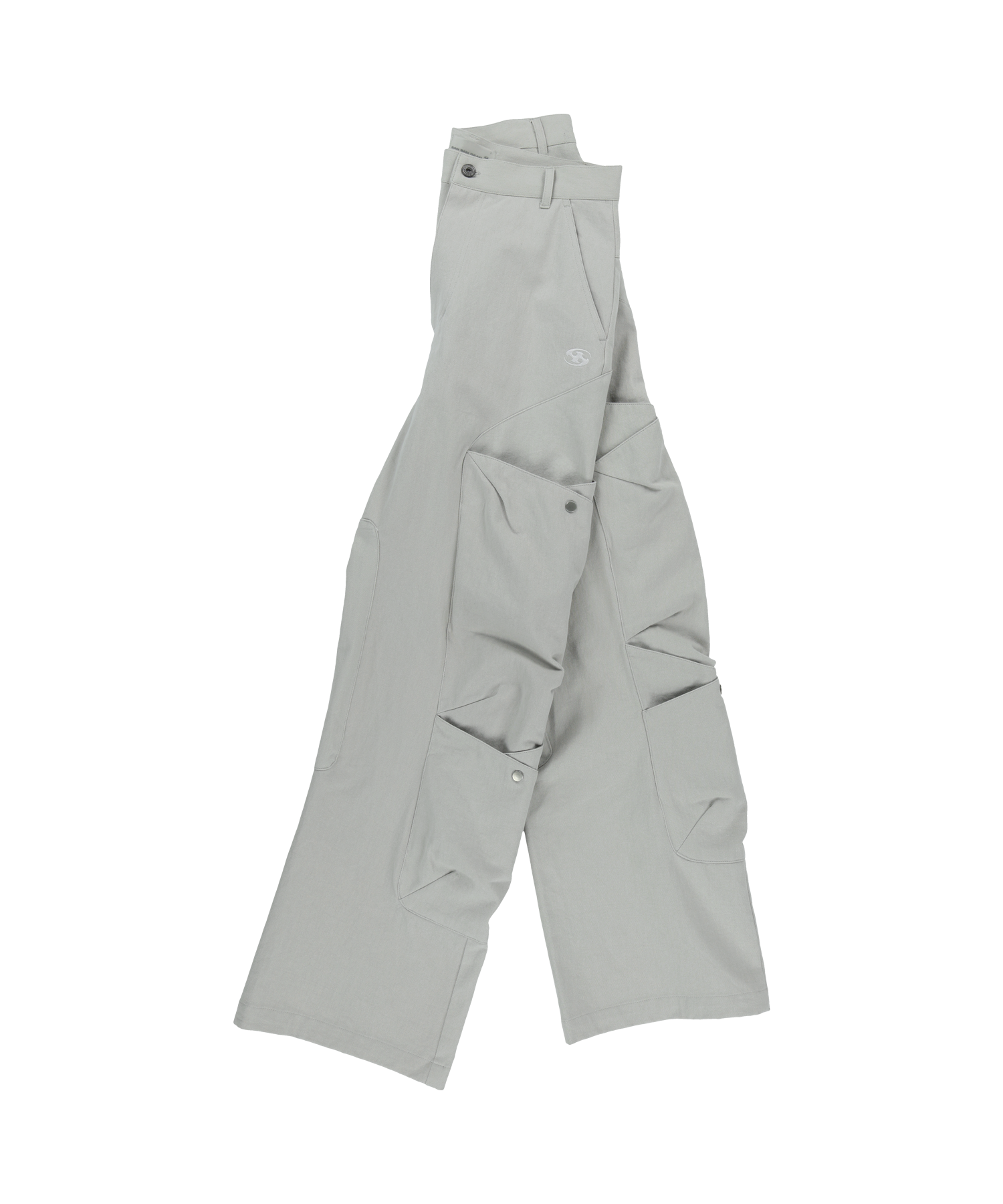 San San Gear - Layer Pocket Pants (Light Grey) product image 6 | TRAB K-Fashion Australia