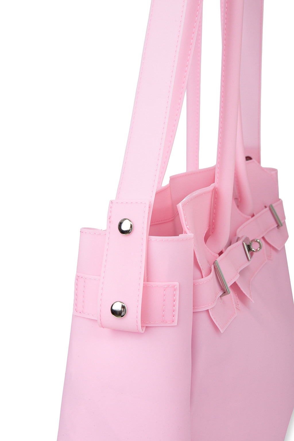 Deinet - [free Card Wallet] Jelly Two-Way Big Bag (Pink) product image 8 | TRAB K-Fashion Australia