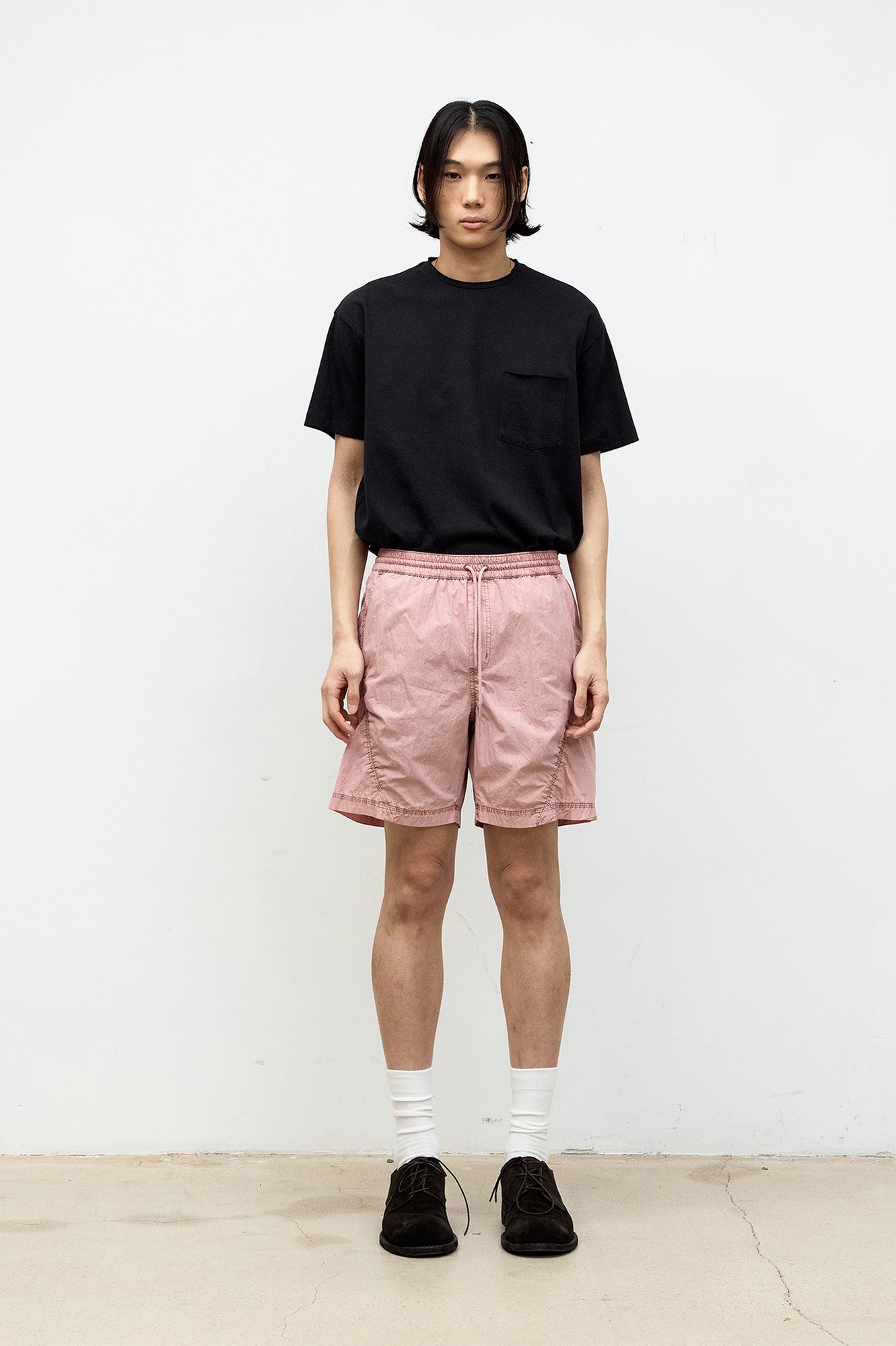 Coor - Low Cut Regular Fit T-Shirt (Black) product image 2 | TRAB K-Fashion Australia