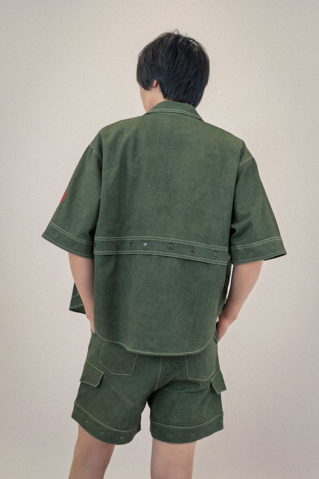 Ioedle - Assembled Jacket That Sparks Imagination (Green) product image 11 | TRAB K-Fashion Australia
