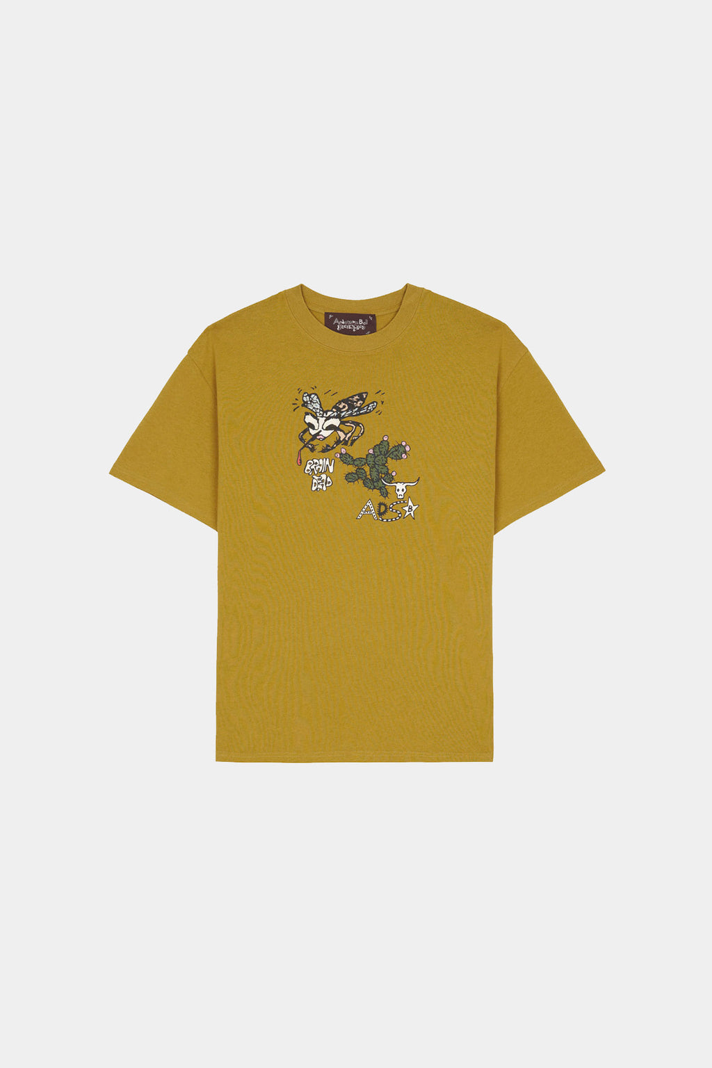 Andersson Bell - Anedrsson Bell X Brain Dead Mosquito T-Shirt (Amber) product image 7 | TRAB K-Fashion Australia