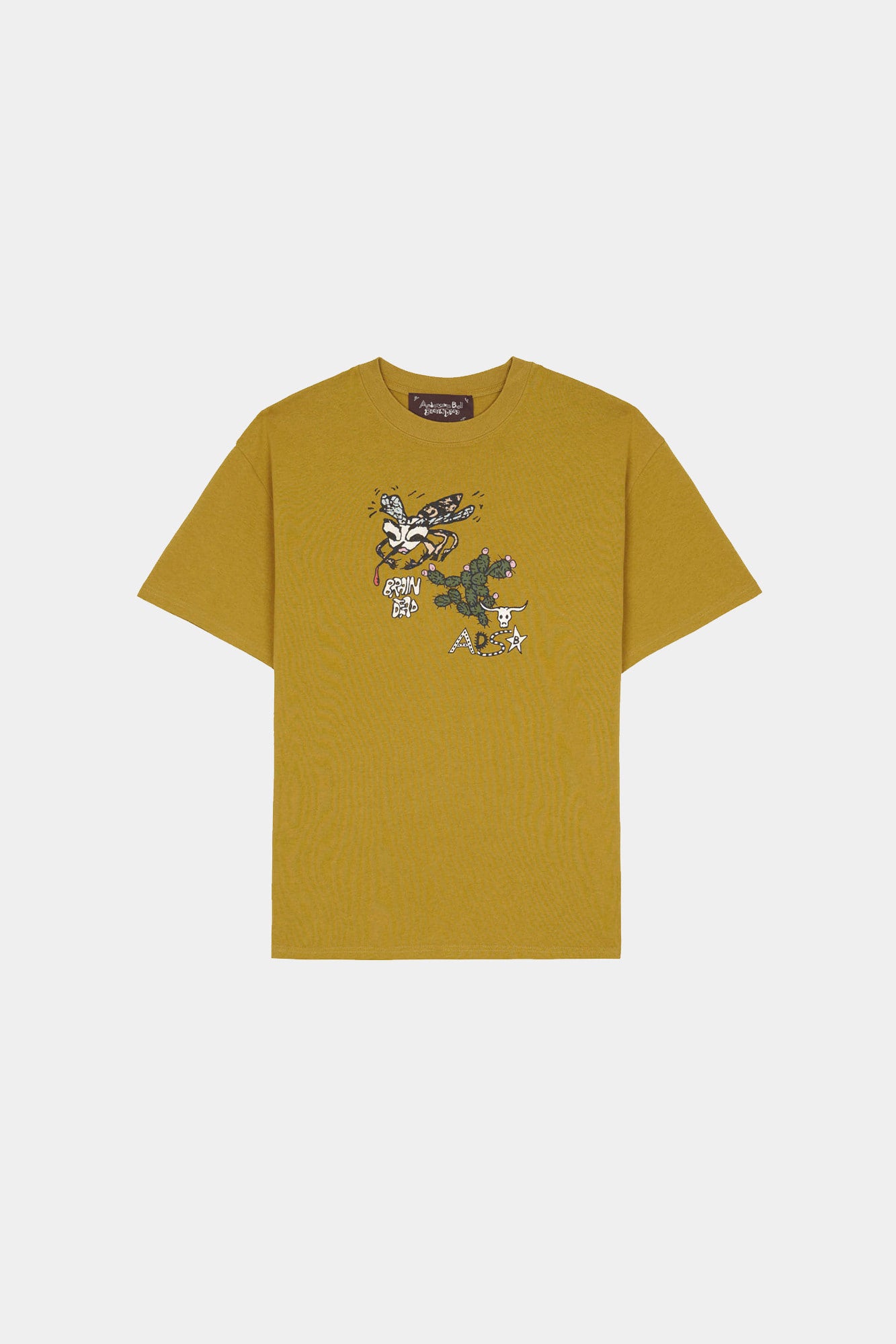 Andersson Bell - Anedrsson Bell X Brain Dead Mosquito T-Shirt (Amber) product image 7 | TRAB K-Fashion Australia