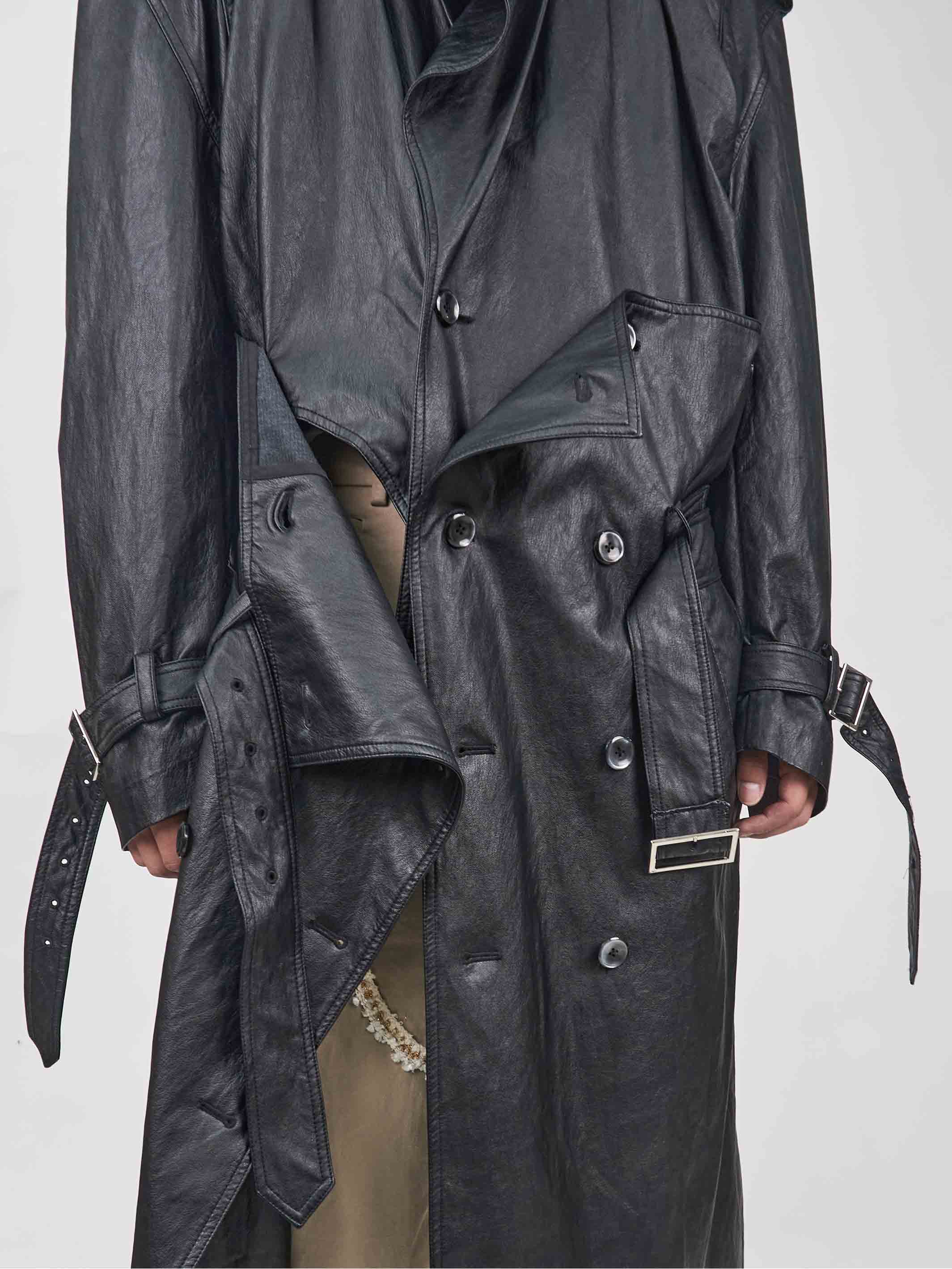 Juntae Kim - Corset Trench Coat (OC2) product image 6 | TRAB K-Fashion Australia