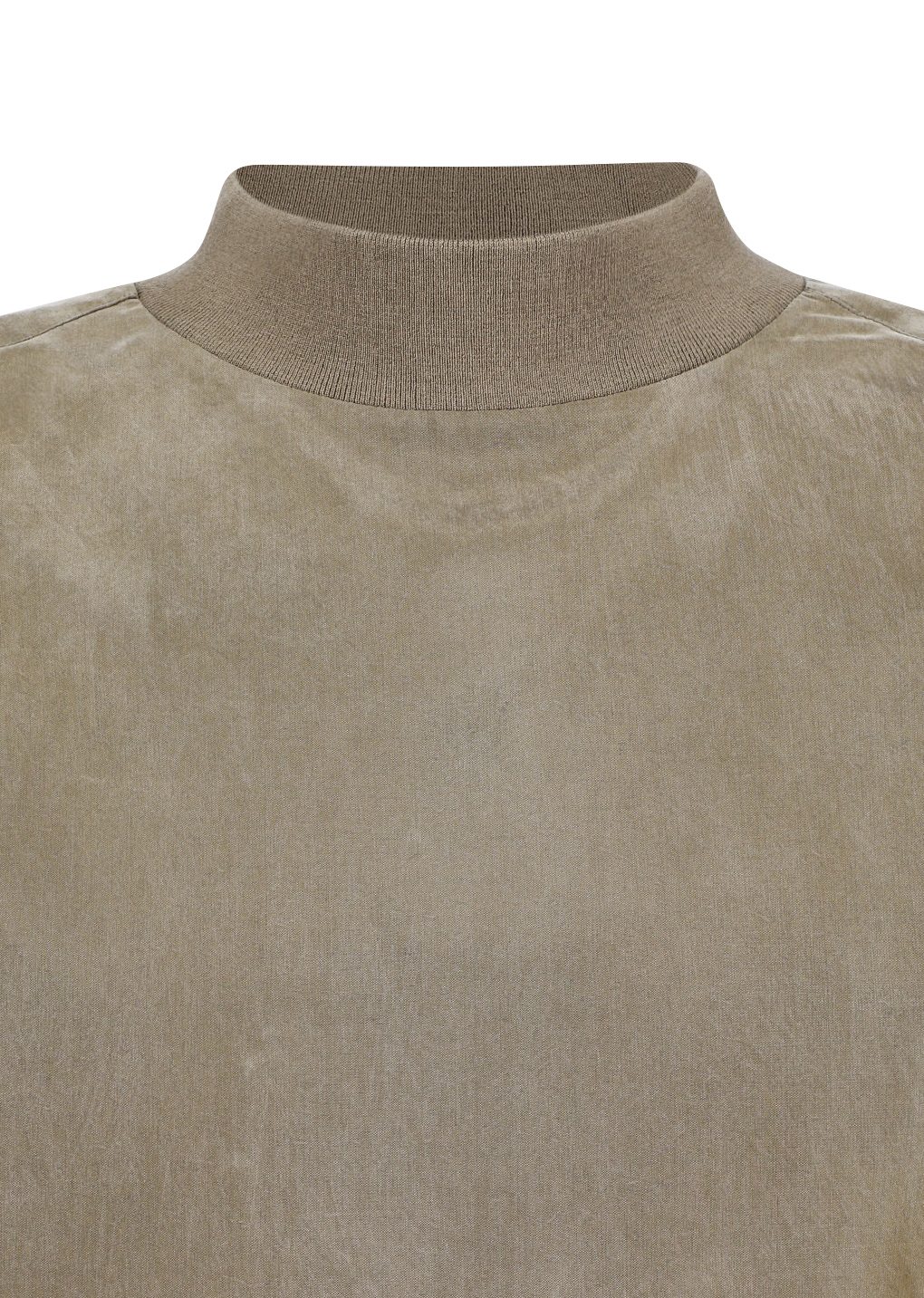 Amomento - Cupro ribbed pullover (Khaki) product image 7 | TRAB K-Fashion Australia