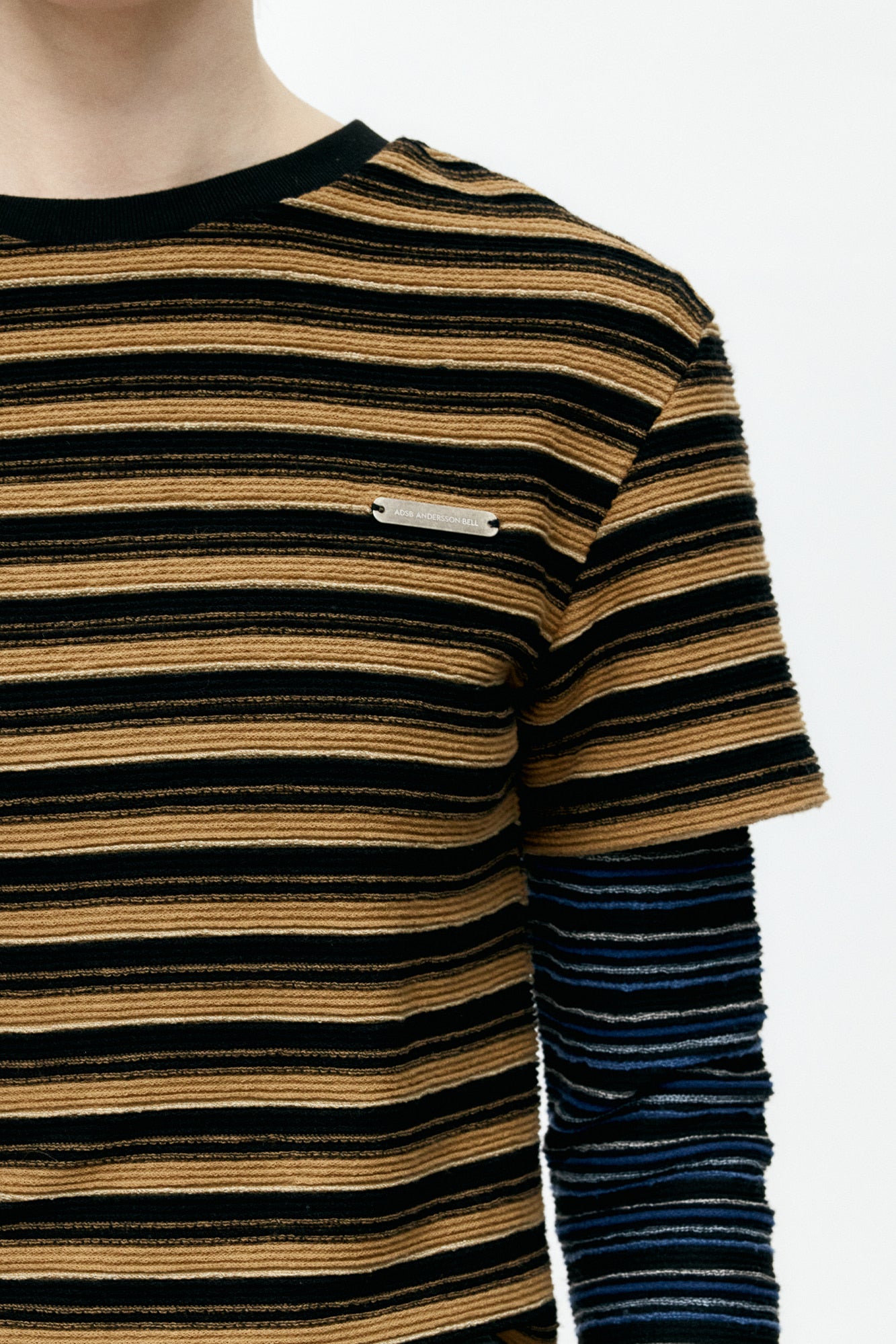 Andersson Bell - Multi Stripe Ls T-Shirts (Multi) product image 6 | TRAB K-Fashion Australia