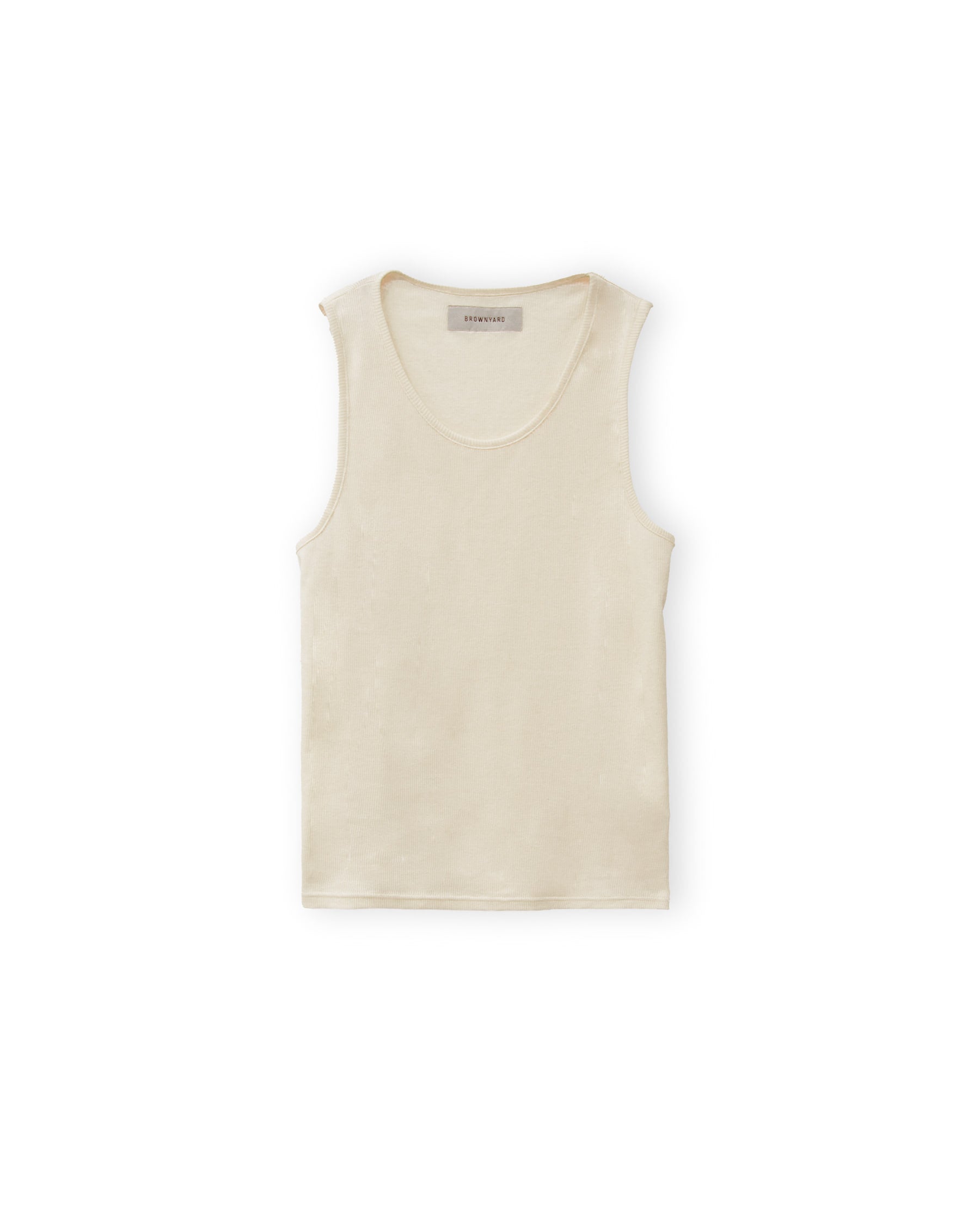 Brownyard - Essential Sleeveless (Ivory) product image 3 | TRAB K-Fashion Australia