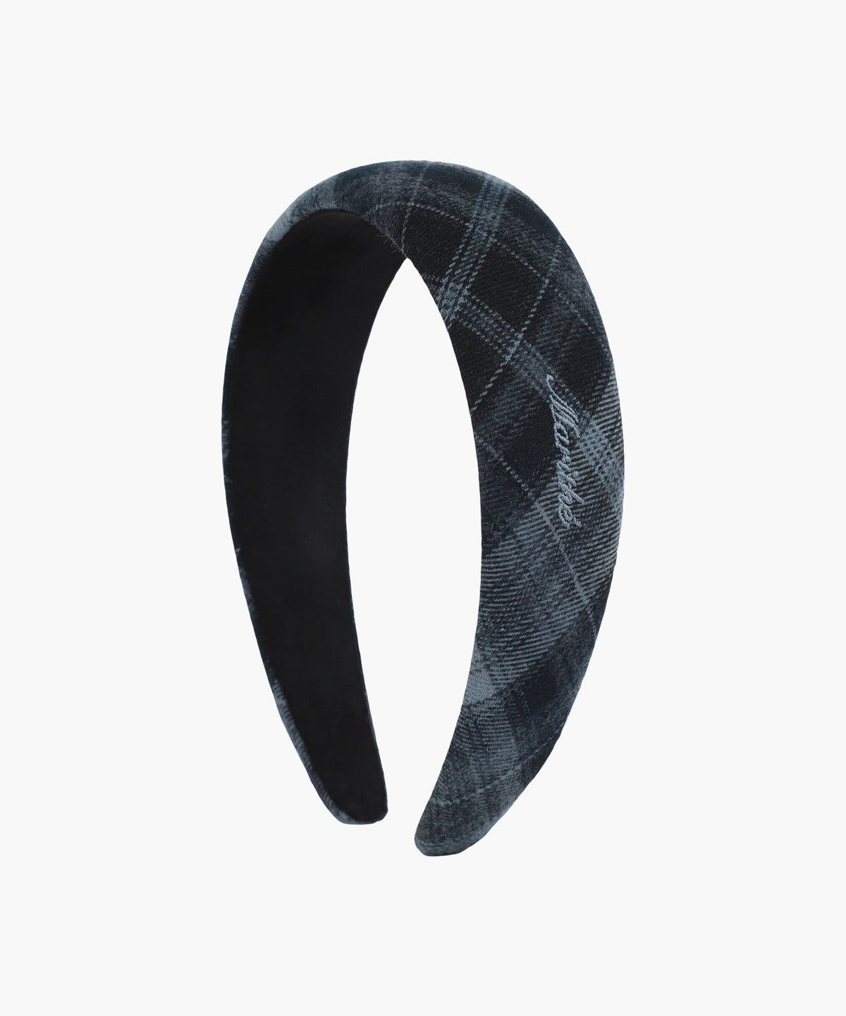 Marithe & Francois Girbaud - Check Hairband (Navy) product image 1 | TRAB K-Fashion Australia