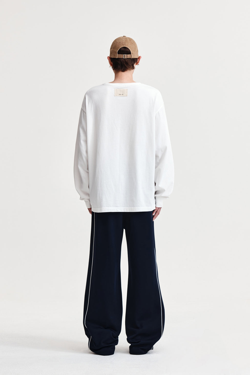 Matin Kim - Patch Graphic Long Sleeve Top (White) product image 12 | TRAB K-Fashion Australia