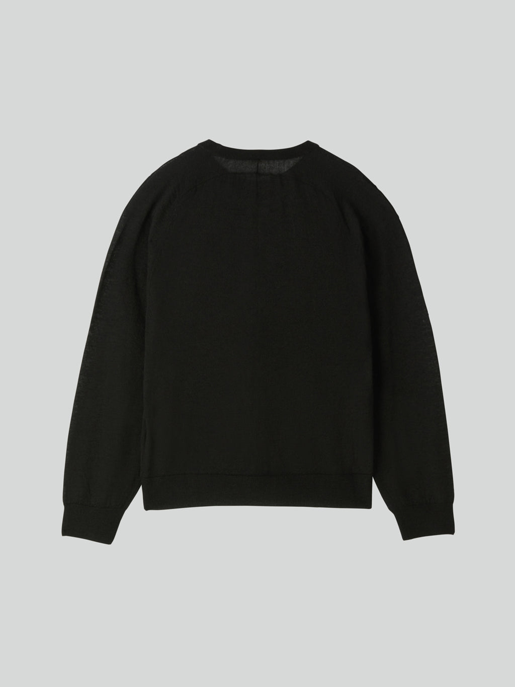 Recto - Rc Sheer Knit Top (Black) product image 9 | TRAB K-Fashion Australia