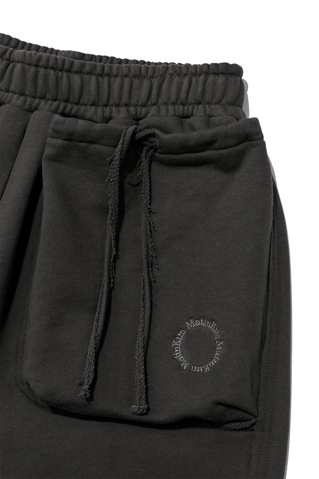 Matin Kim - Volume Pocket Sweatpants (Charcoal) product image 4 | TRAB K-Fashion Australia