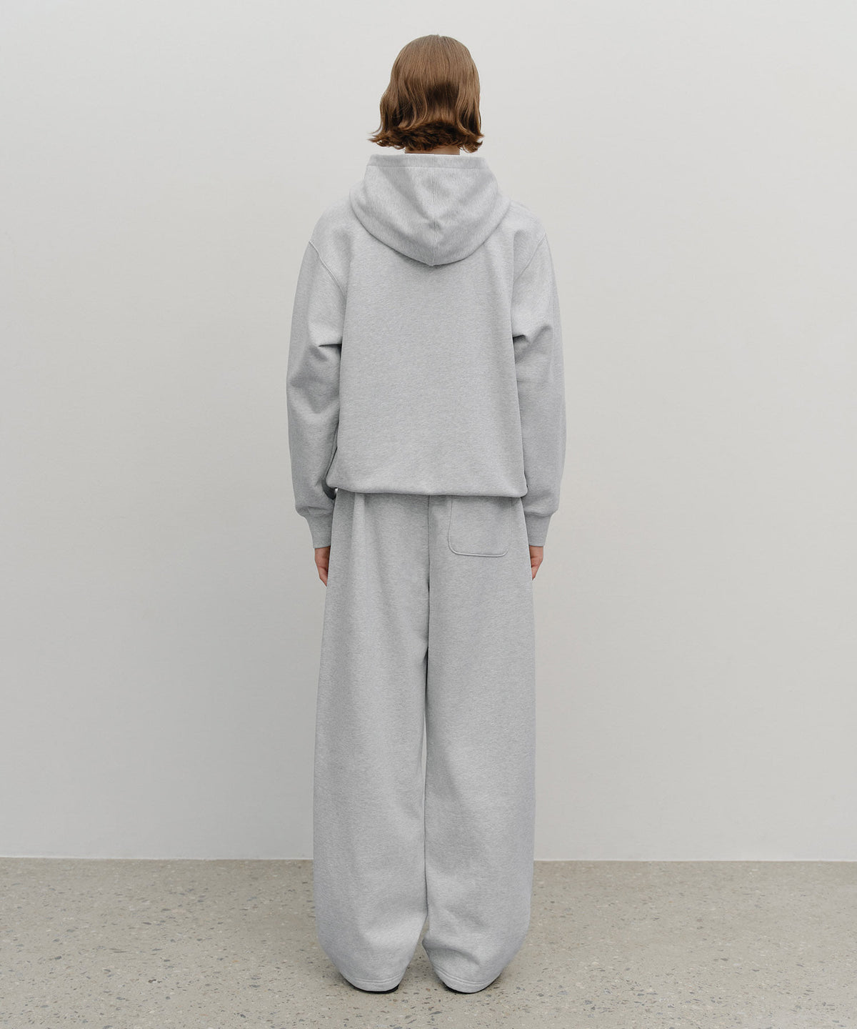 Marithe & Francois Girbaud - Crown Crest Symbol Sweat Pants (brushed) (Heather Gray) product image 5 | TRAB K-Fashion Australia
